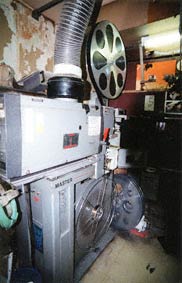 Beverly - la cabine de projection